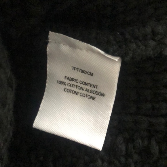 NWT Derek Lam 10 Crosby open knit lace up sweater SZ L Reg $395 - Picture 8 of 8